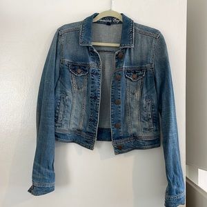 American Eagle Cropped Denim Jacket